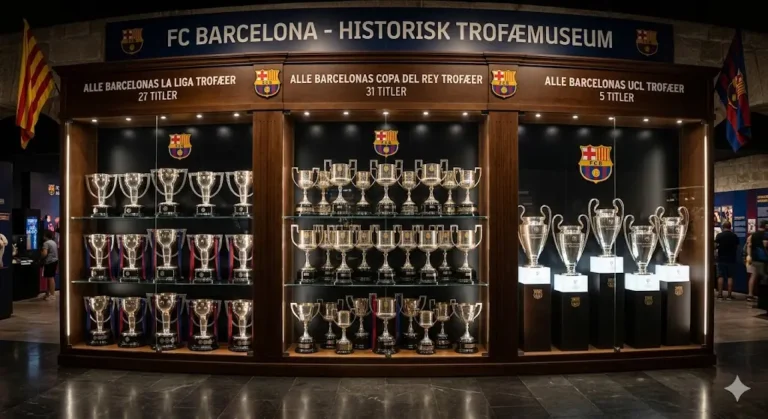 Fc Barcelonas trofæsamling