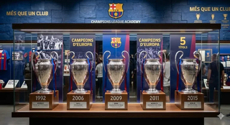 Fc Barcelonas cl trofæskab